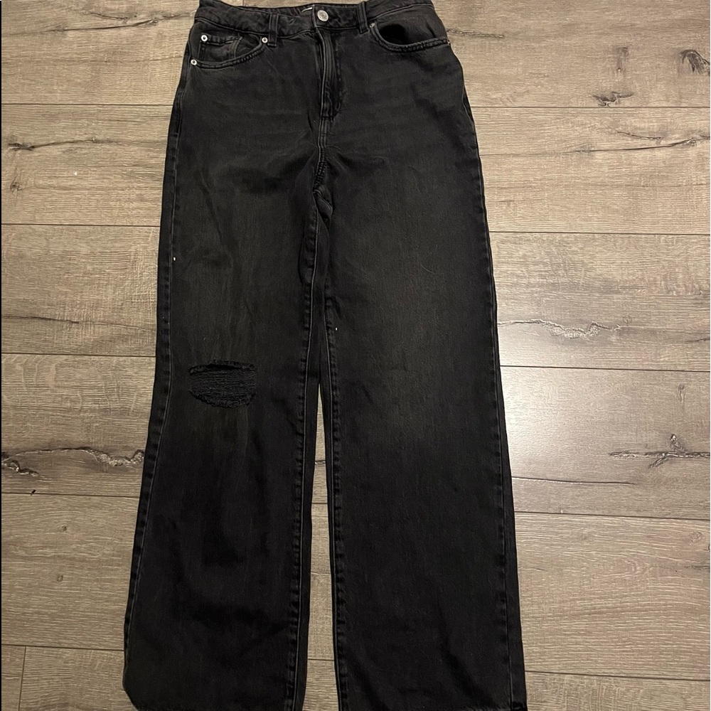 Garage Denim Wide Leg Jean